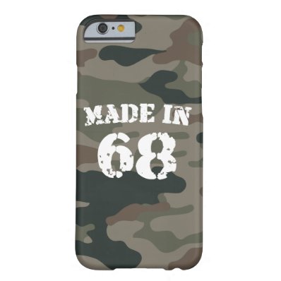Made In 1968 iPhone 6/6s Barely There iPhone 6 Case