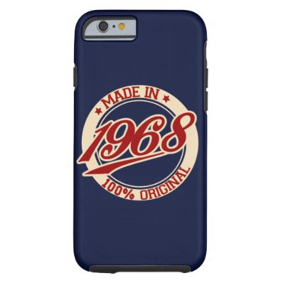 Made In 1968 Tough iPhone 6 Case