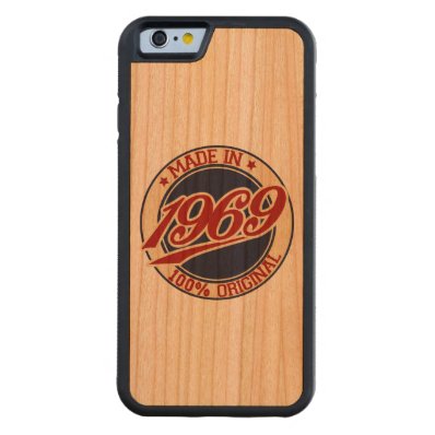 Made In 1969 Carved® Cherry iPhone 6 Bumper Case