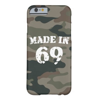 Made In 1969 iPhone 6/6s Barely There iPhone 6 Case