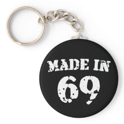 Made In 1969 Keychains