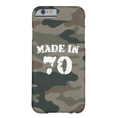 Made In 1970 iPhone 6/6s Barely There iPhone 6 Case