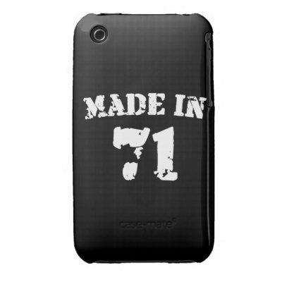 Made In 1971 Iphone 3 Covers