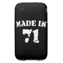 Made In 1971 iPhone 3 Tough Cases