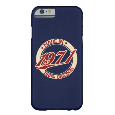 Made In 1971 iPhone 6/6s Barely There iPhone 6 Case