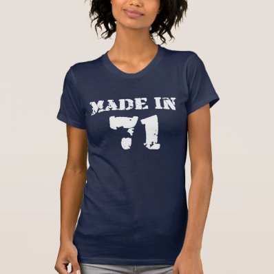 Made In 1971 T Shirt