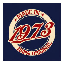 Made In 1973 Personalized Invites