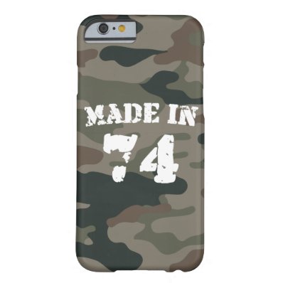 Made In 1974 iPhone 6/6s Barely There iPhone 6 Case