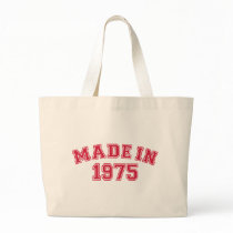 Made in 1975 canvas bags