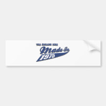 Made in 1975 bumper sticker