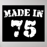 Made In 1975 posters