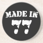 Made In 1977 Drink Coaster