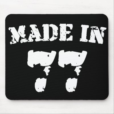 Made In 1977 Mousepads
