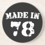 Made In 1978 Drink Coasters