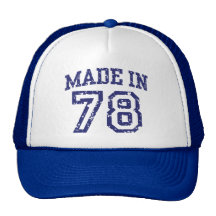 Made in 1978 hat
