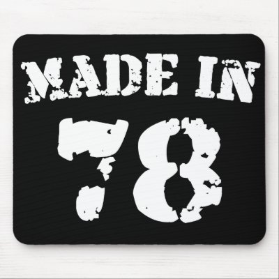 Made In 1978 Mouse Pads