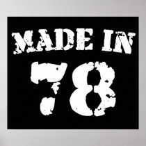 Made In 1978 Posters