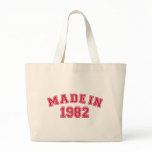 Made in 1982 canvas bags
