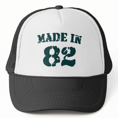 Made In 1982 hats