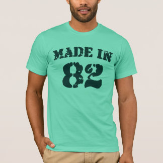 born in 1982 t shirt