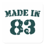 Made In 1983 Sticker