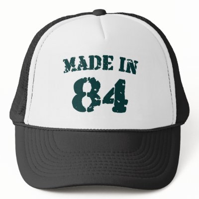 Made In 1984 Hats