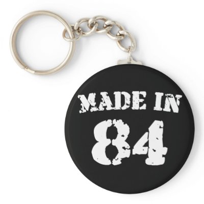 Made In 1984 keychains