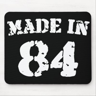 Made In 1984 mousepads