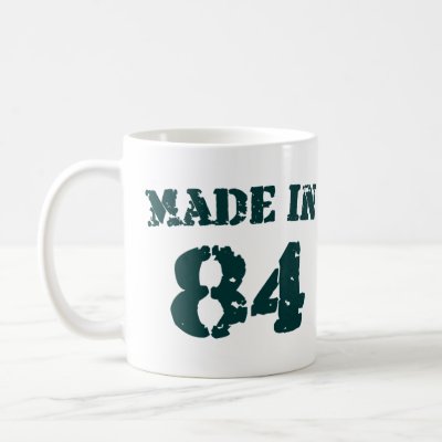 Made In 1984 mugs