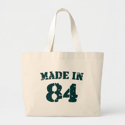Made In 1984 Tote Bag