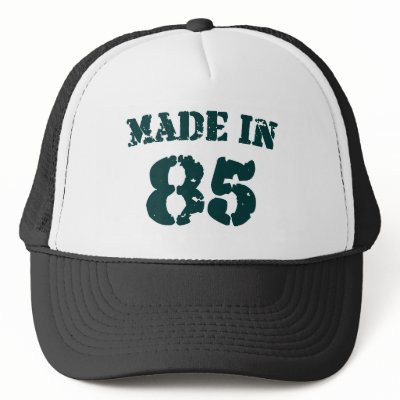 Made In 1985 hats