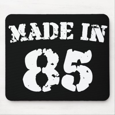 Made In 1985 mousepads