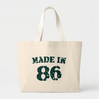 Made In 1986 bags