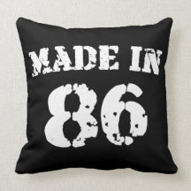 Made In 1986 Pillow