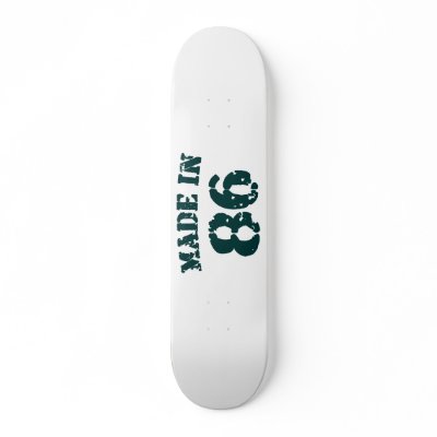 Made In 1986 skateboards