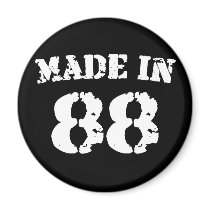 Made In 1988 Fridge Magnets