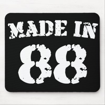 Made In 1988 mousepads
