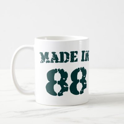 Made In 1988 mugs