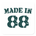 Made In 1988 Stickers