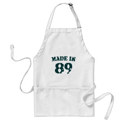 Made In 1989 Aprons