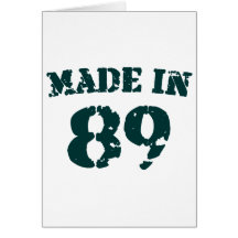 Made In 1989 Cards