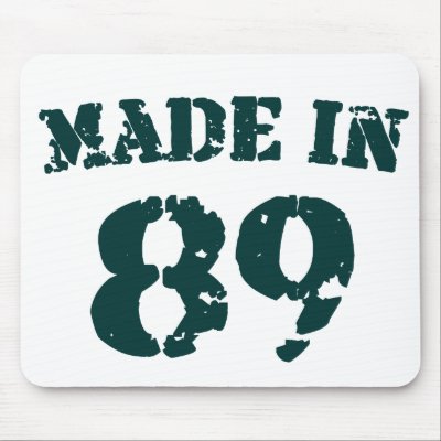 Made In 1989 Mouse Pads