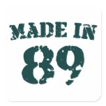 Made In 1989 Sticker