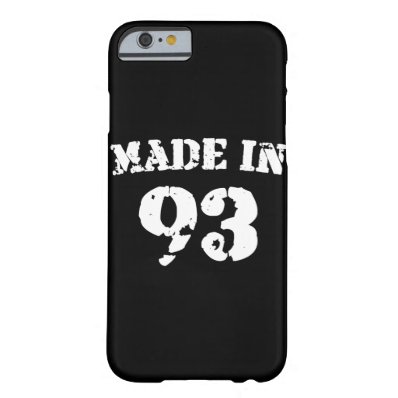 Made In 1993 iPhone 6/6s Barely There iPhone 6 Case