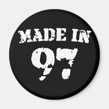 Made In 1997 Refrigerator Magnets