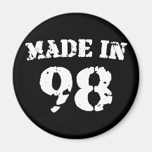 Made In 1998 Refrigerator Magnet