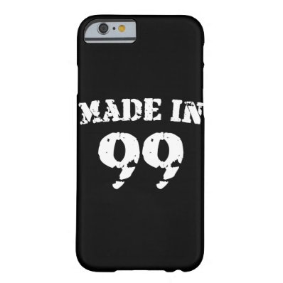 Made In 1999 iPhone 6/6s Barely There iPhone 6 Case