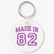 Made in 82 keychains
