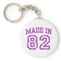 Made in 82 keychains
