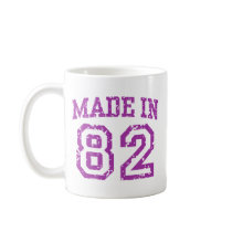 Made in 82 mug
